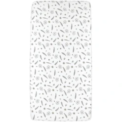 Meyco Jersey Spannbettlaken Wiege Floral 40 X 80/90 Cm