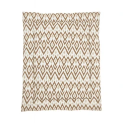 Meyco Laufgittereinlage Ikat Sand / Uni Toffee