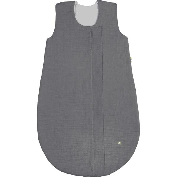 Odenwälder Musselin Sommerschlafsack Grey 70 Cm - 90 Cm 3 Odenwälder Musselin Sommerschlafsack Grey 70 Cm - 90 Cm