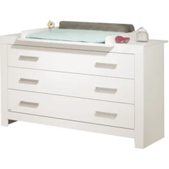 PAIDI Kommode Fiona Breit Griffe Matt