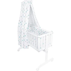 Pink Or Blue Komplettwiegenset LINDA Weiß