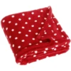 Playshoes Fleece-Decke 75x100cm Punkte Rot -Roba Store playshoes fleece decke 75x100cm punkte rot a237053