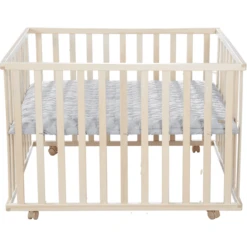 Roba Laufgitter 75 X 100 Cm Ecru Style Silbergraue Sterne