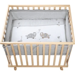 Roba Laufgitter 75 X 100 Cm Natur Jumbotwins