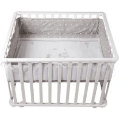 Roba Laufgitter 75 X 100 Cm Weiß Indibär