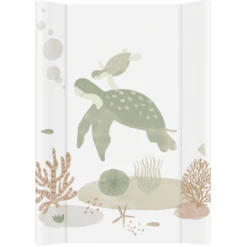 Rotho Babydesign Rotho Wickelauflage Motiv Sea Life, 70 X 50 X 10 Cm