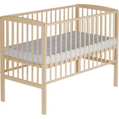 Schardt Beistellbett Micky Plus Natur Lackiert