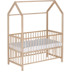 Schardt Hausbett Micky Natur Lackiert 60x120cm