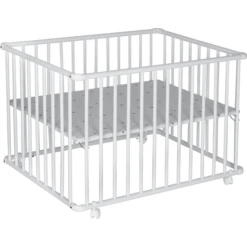 Schardt Laufgitter Basic Weiß 100 X 100 Cm Sternchen Grau