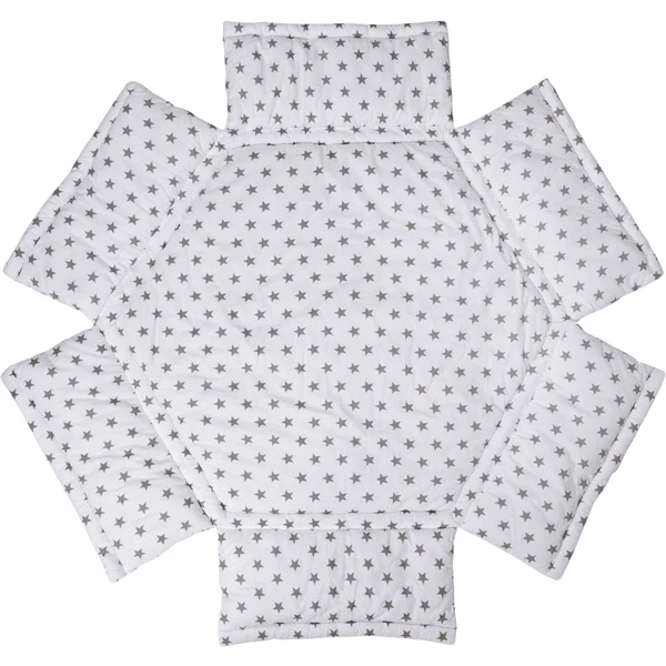 Schardt Laufgittereinlage 6-Eck Big Stars Grau 3 Schardt Laufgittereinlage 6-Eck Big Stars Grau