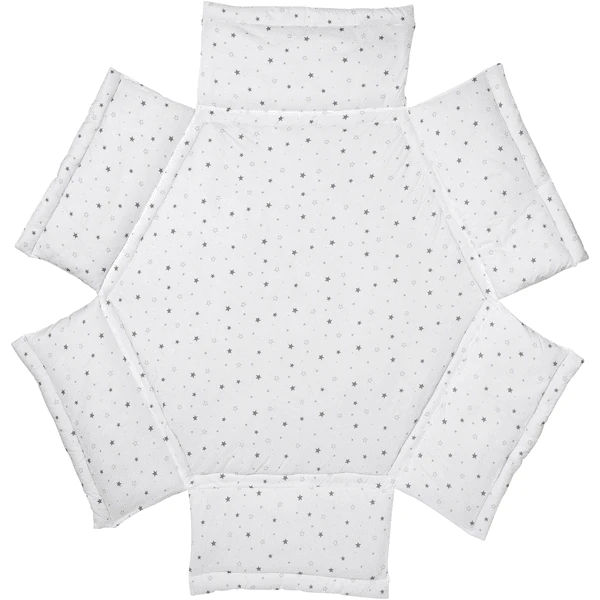 Schardt Laufgittereinlage 6-Eck Sternchen Grau 3 Schardt Laufgittereinlage 6-Eck Sternchen Grau