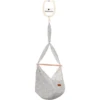 SCHMUSEWOLKE Baby Federwiege Dreamcatcher WarmGrey Mit Türklammer Beige