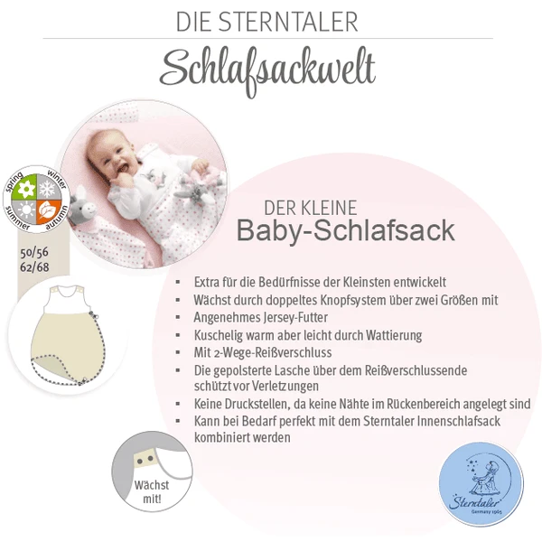 Sterntaler Babyschlafsack Stanley 5 Sterntaler Babyschlafsack Stanley – Bild 3