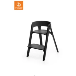 STOKKE® Steps™ Hochstuhl Schwarz Buche Schwarz