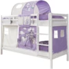 TiCAA Etagenbett Rene Buche Weiß Horse Lila -Roba Store ticaa etagenbett rene buche weiss horse lila a327596