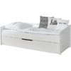 TiCAA Sofabett Micki Buche Weiß Mit Zusatzbett -Roba Store ticaa sofabett micki buche weiss mit zusatzbett a303163