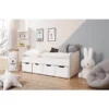 TiCAA Sofabett Micki Mini Mit 4 Schubladen -Roba Store ticaa sofabett micki mini mit 4 schubladen a276977