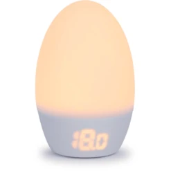 Tommee Tippee Nachtlicht GroEgg2 Mit Digitalem Raumthermometer, Farbwechsel