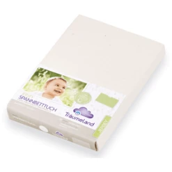 Träumeland Spannbetttuch Organic Naturweiß 40 X 90 Cm