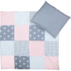 Ullenboom Baby Bettwäsche-Set Rosa Grau 80 X 80 Cm + 35 X 40 Cm -Roba Store ullenboom baby bettwaesche set rosa grau 80 x 80 cm 35 x 40 cm a267571