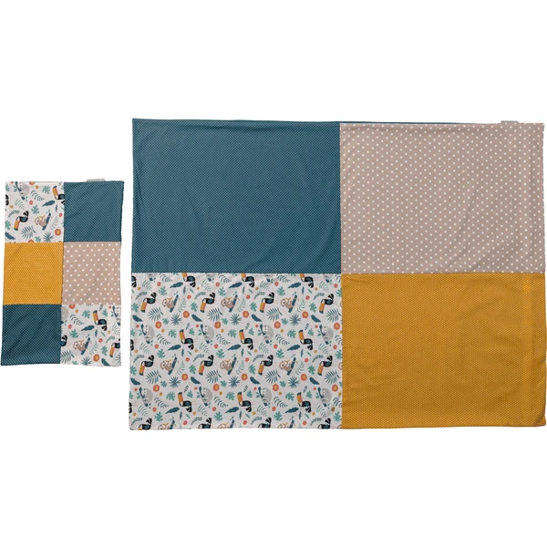 Ullenboom Bettwäsche-Set 100x135 Cm Und Kissenbezug 40x60 Cm - Dschungel 3 Ullenboom Bettwäsche-Set 100x135 Cm Und Kissenbezug 40x60 Cm - Dschungel