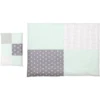 Ullenboom Kinder Bettwäsche-Set Mint Grau 135 X 100 Cm + 40 X 60 Cm -Roba Store ullenboom kinder bettwaesche set mint grau 135 x 100 cm 40 x 60 cm a267601
