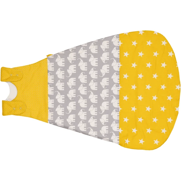 Ullenboom Sommer-Außenschlafsack Elefant Gelb 3 Ullenboom Sommer-Außenschlafsack Elefant Gelb