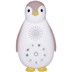 ZAZU Zoe - Die Pinguin Bluetooth Musikbox Mit Nachtlicht Rosa